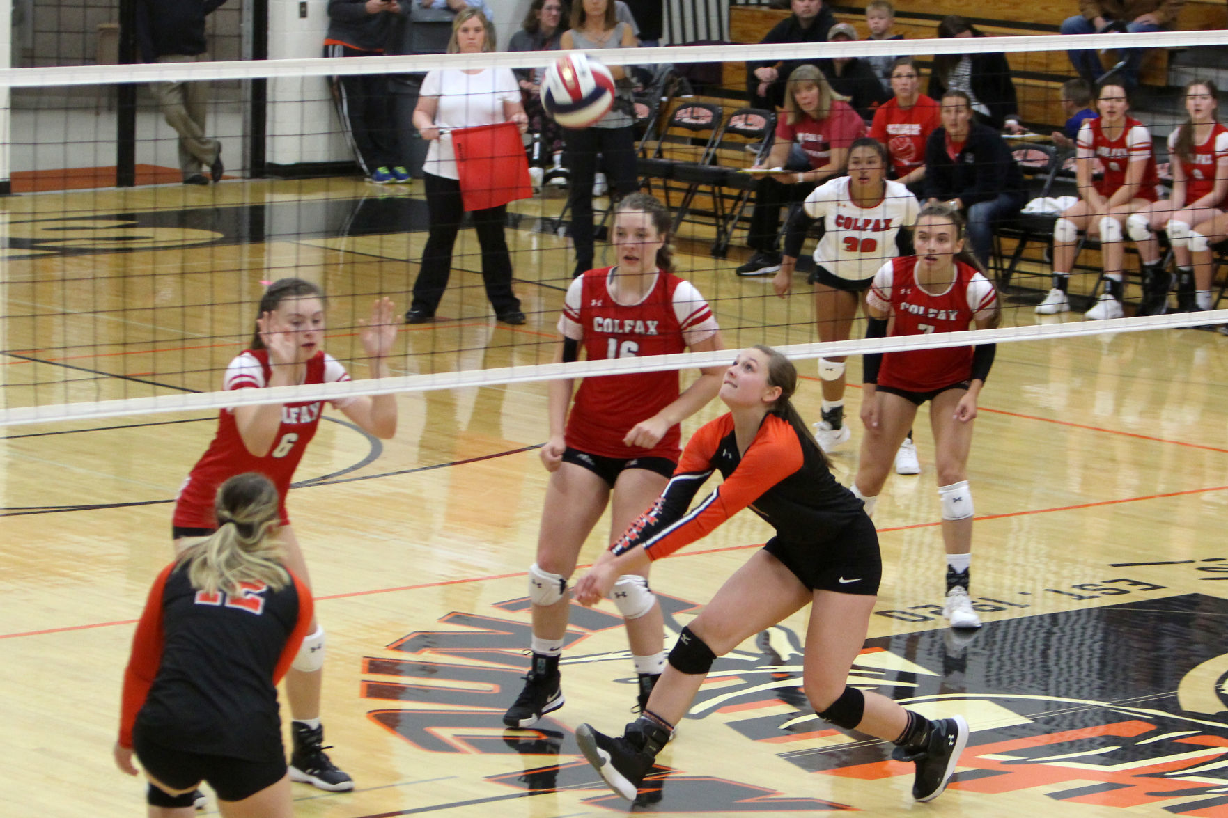 Colfax at Elk Mound volleyball 10-17-19